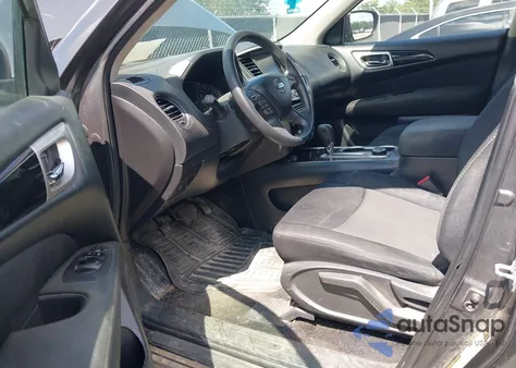 2017 Nissan Pathfinder S from USA, damaged, VIN 5N1DR2MM6HC620373